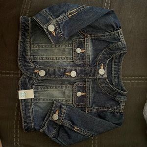 Baby jeans jacket